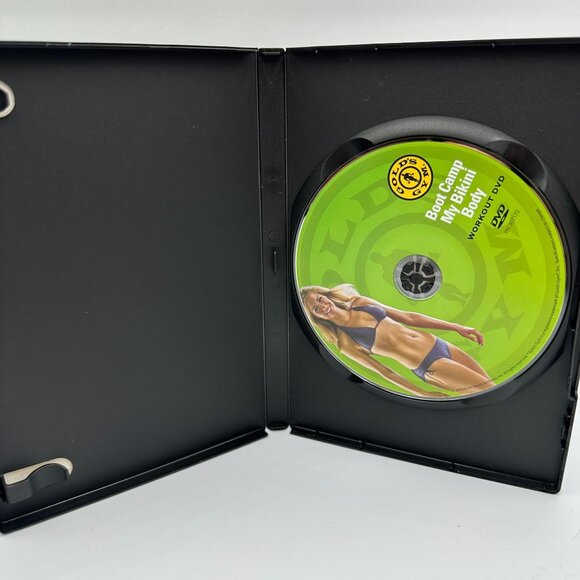 Golds Gym Boot Camp Bikini Body Workout DVD Lose Weight Tone Cardio Effective - Picture 3 of 3